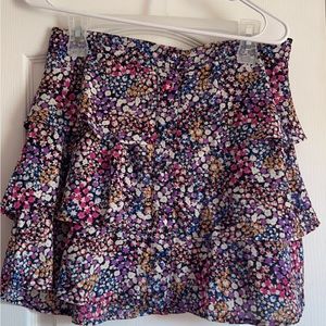 Francesca’s floral skirt